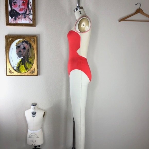 ASOS Extreme Sweetheart Mesh Bodysuit Sheer Backle - Picture 5 of 8